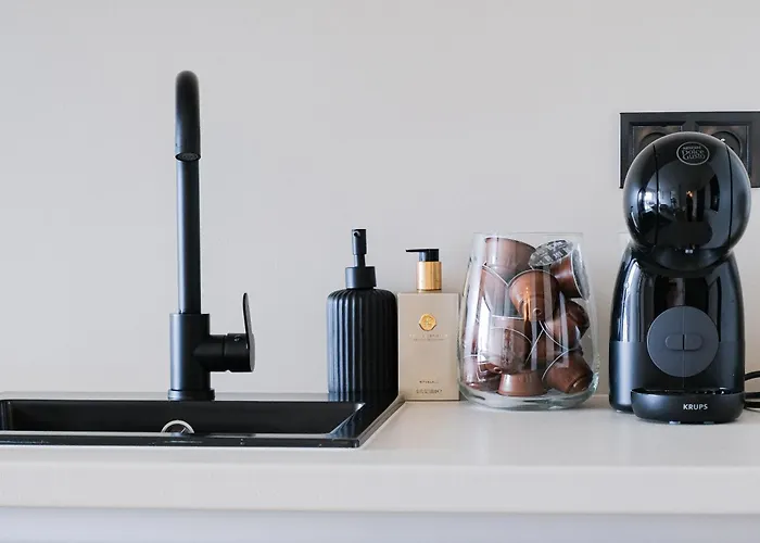 Lägenhet Rentero Modern, River View Near Center